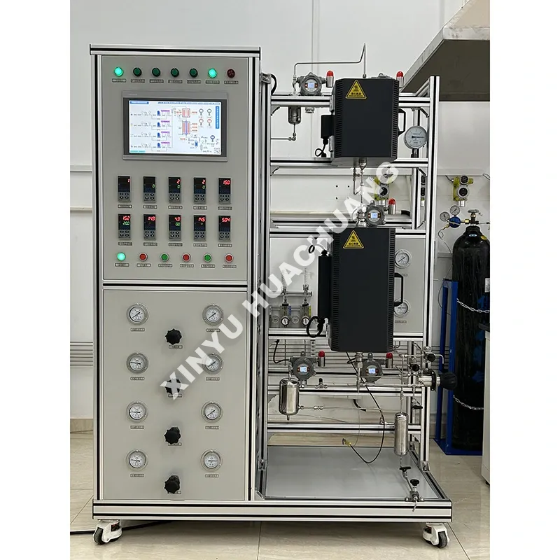 PLC Fluidized-Bed Evaluasi Unit