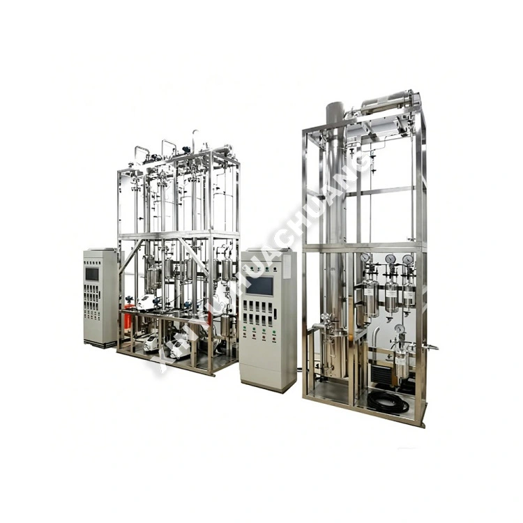 Unit Distilasi Terus-terusan Multi-Kolom Stainless-Steel Unit Distilasi Terus-terusan Multi-Kolom Stainless-Steel
