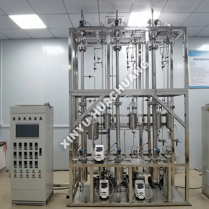 Unit Distilasi Terus-terusan Multi-Kolom Stainless-Steel