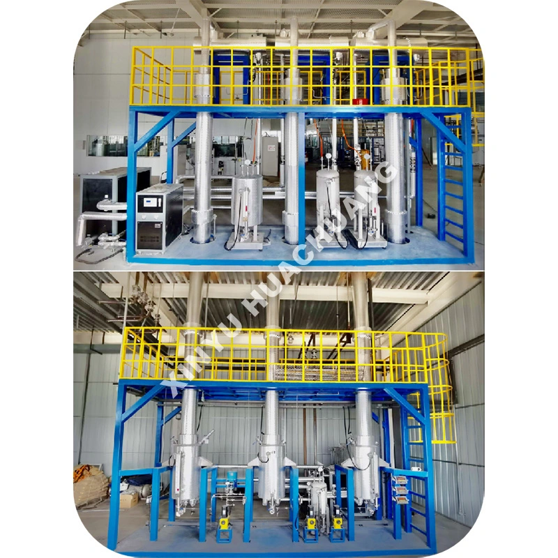 Unit Distilasi Terus-terusan Multi-Kolom Stainless-Steel